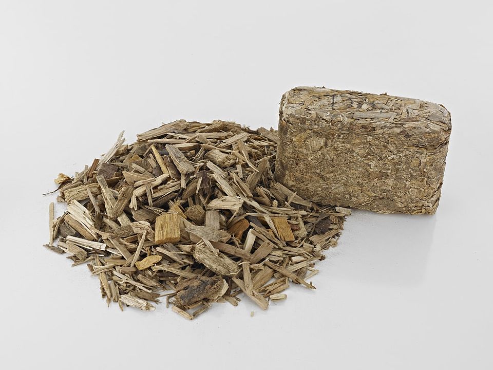 Umwelt Biomasse Brikett presse Holz hacks chnitzel Brikett